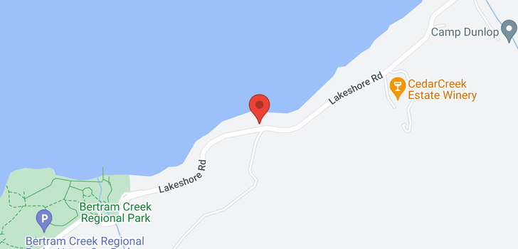 map of 5514 Lakeshore Road